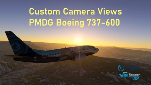 Custom Camera Views [PMDG Boeing 737-600]