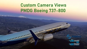 Custom Camera Views [PMDG Boeing 737-800] thumbnail 1