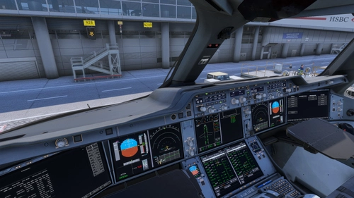 Custom views for Inibuilds A350-900