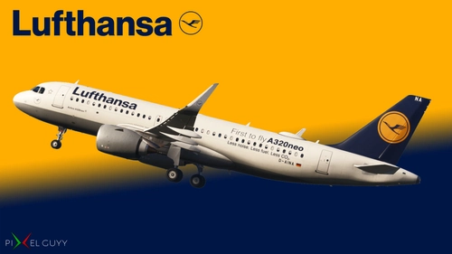 D-AINA, D-AINH, D-AINH mismatched cowlings | A320neo | Lufthansa | MSFS 2024 | 8K