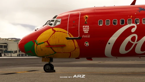 DAT FIFA World Cup OY-RUE | MaddogX (20th) MD83 | Custom Cockpit