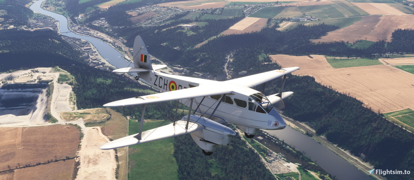 Zch Flightsim.to - Activities - Release - De Havilland DH-89 Dragon Rapide ...