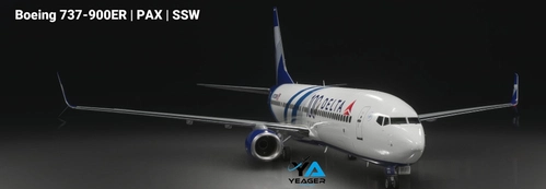 Delta Airlines 100th Anniversary B739ER