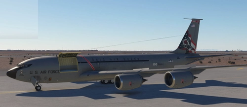 DeltaSim KC-135R  Ohio ANG 63-8013 "Candy"