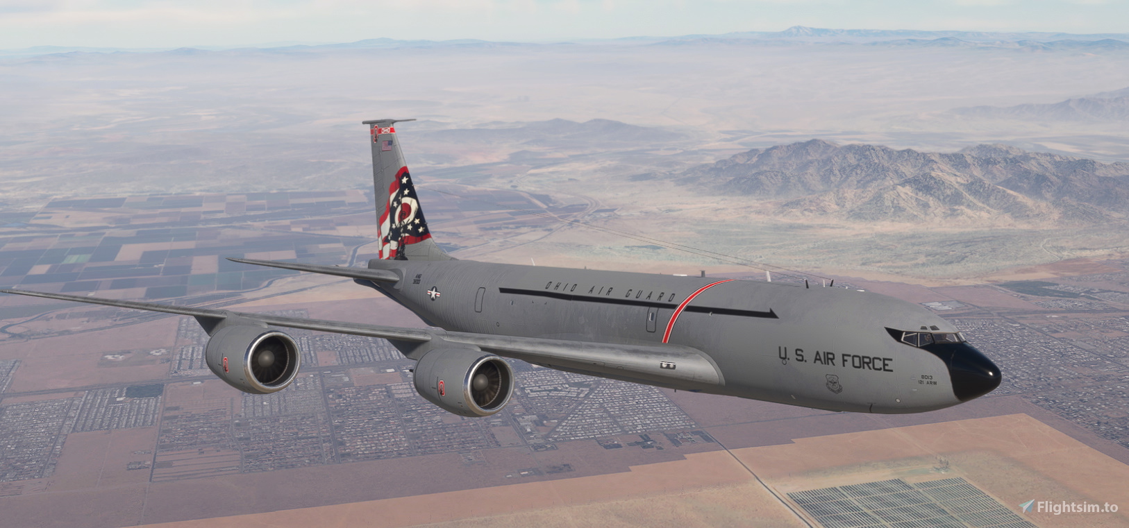 DeltaSim KC-135R Ohio ANG 63-8013 