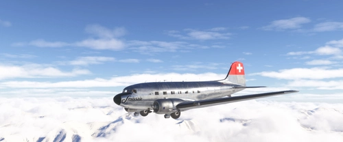 Douglas DC-3/C-47 Swissair N431HM