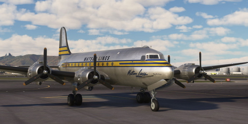 Douglas DC-4 Matson Lines NC67067 (Sky Monterey)