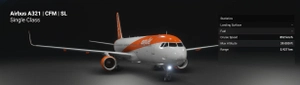 EasyJet A321  |  W/Full Cabin Details  |  G-UZMF thumbnail 3