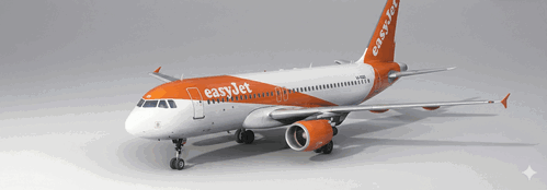 EasyJet Airbus A320-214 (G-EZTK) – Real-World SimBrief Airframe
