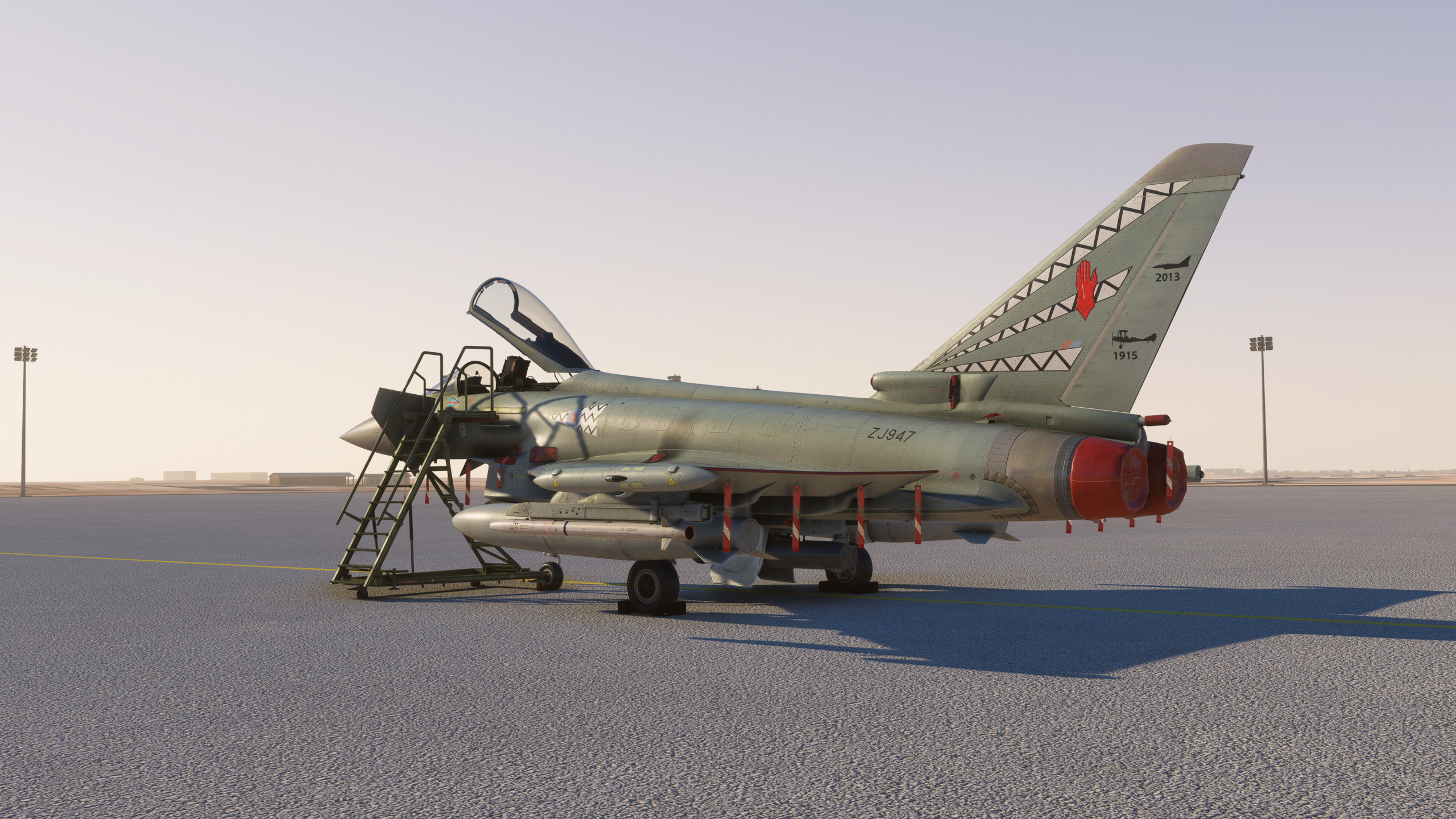 EFA Typhoon - IndiaFoxtEcho RAF ZJ947 2013 - Image 1