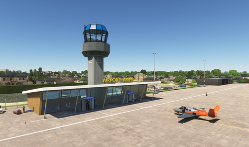 EHAN Airport Assen, The Netherlands