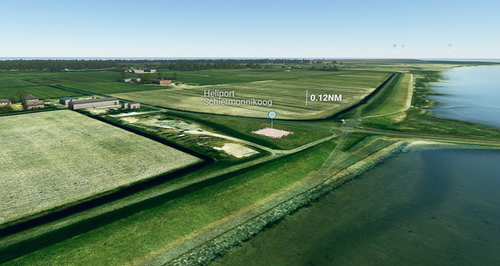 EHSO Heliport Schiermonnikoog, The Netherlands
