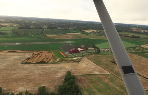 EKTS | Thisted Airport | My first airport