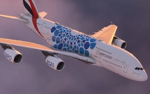 Emirates Mobility Expo A6-EOC [8K/4K]┃FlyByWire A380X thumbnail 6