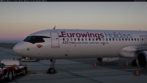 Eurowings Holidays D-AEEA livery Inibuilds A321LR MSFS2024 (with cabin) thumbnail 1