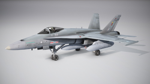 F/A-18C Legacy Hornet Royal Air Force 41 Squadron (Fictional)