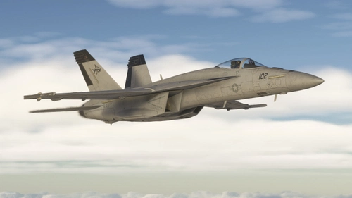 F/A-18E Shark Squadron - Battlefield 3 inspired livery