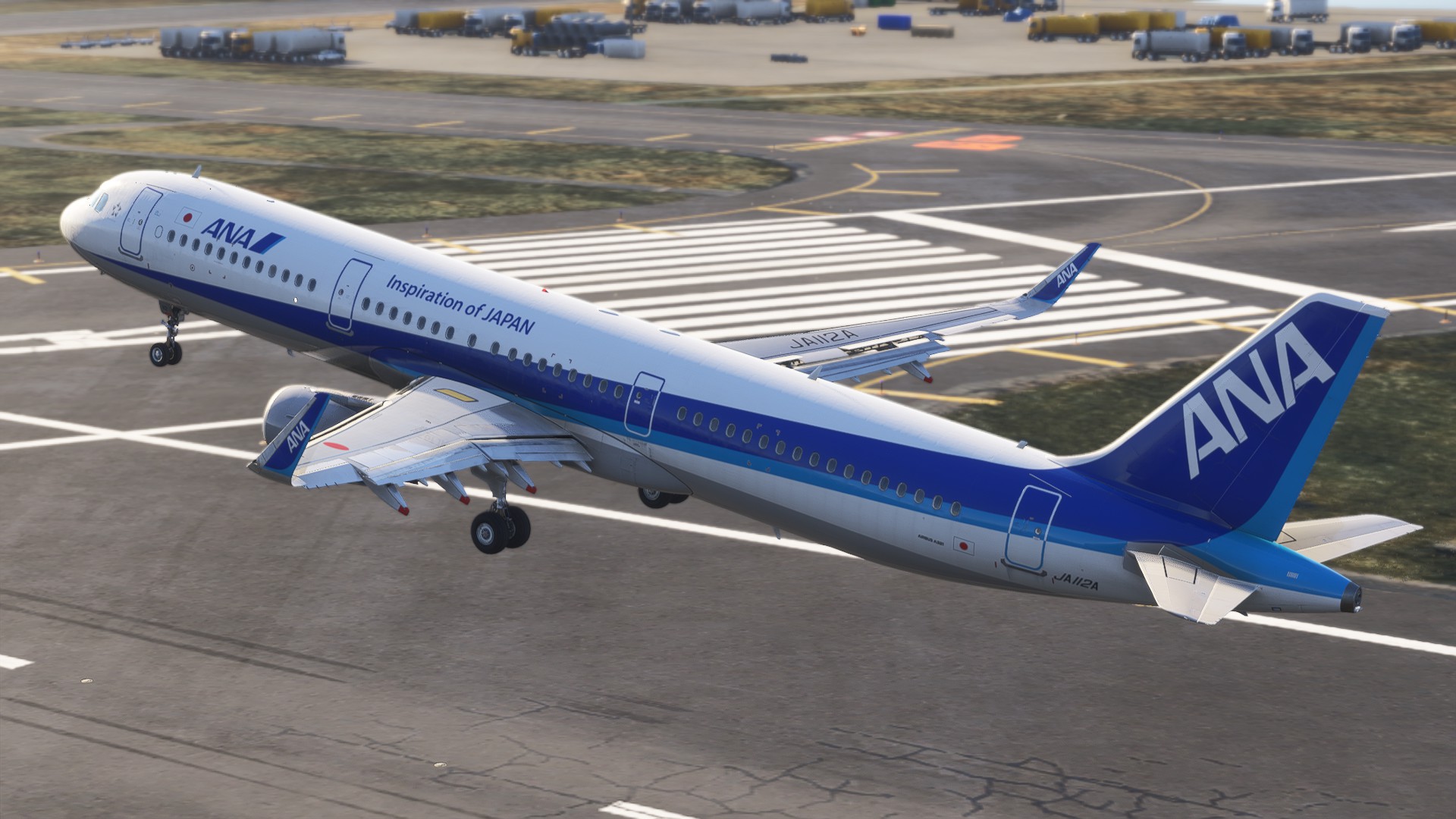 Fenix A321 - All Nippon Airways - 3 liveries pack - Aircraft