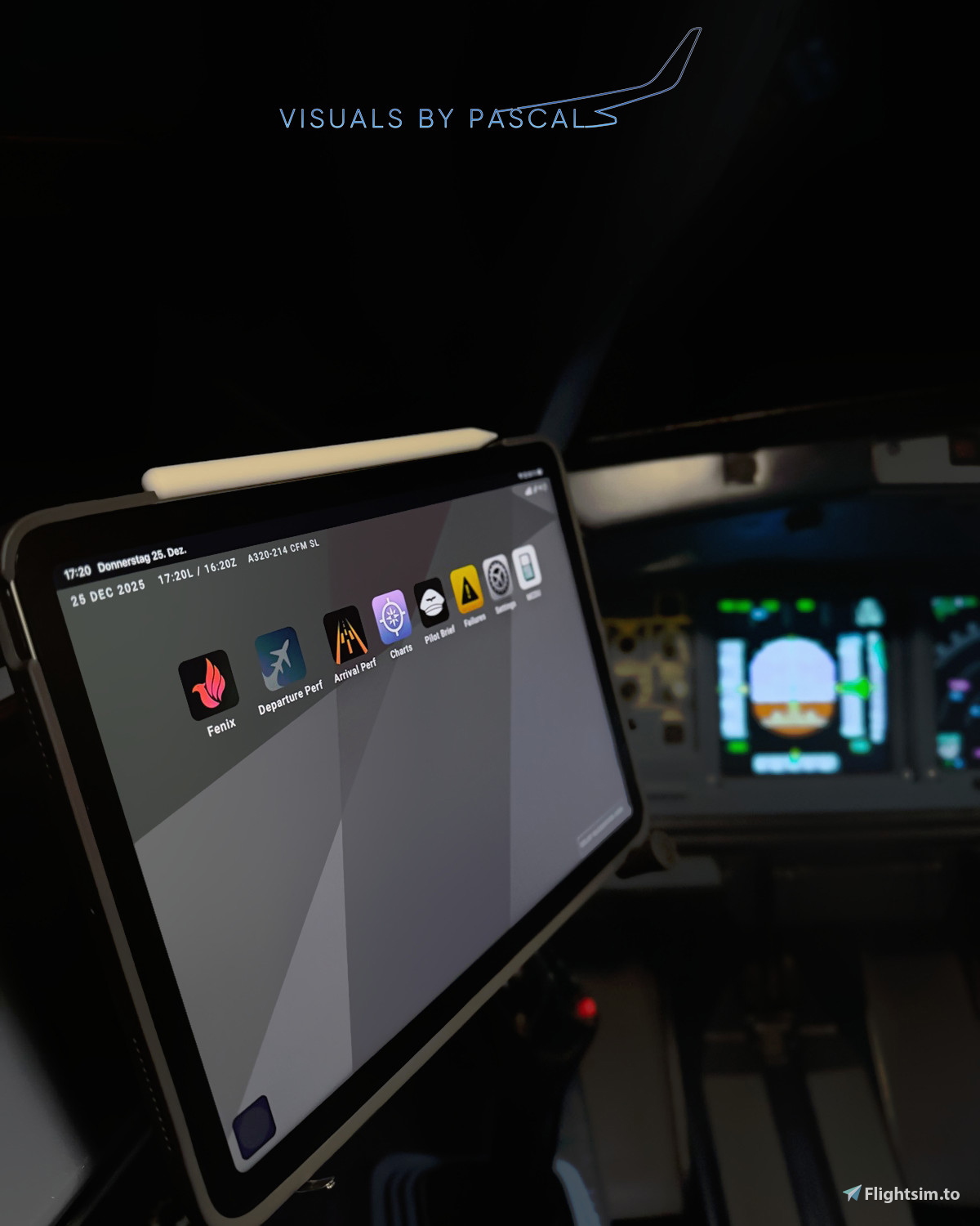 Fenix A32X - easyJet EFB Wallpaper Pack for Microsoft Flight Simulator ... — free download