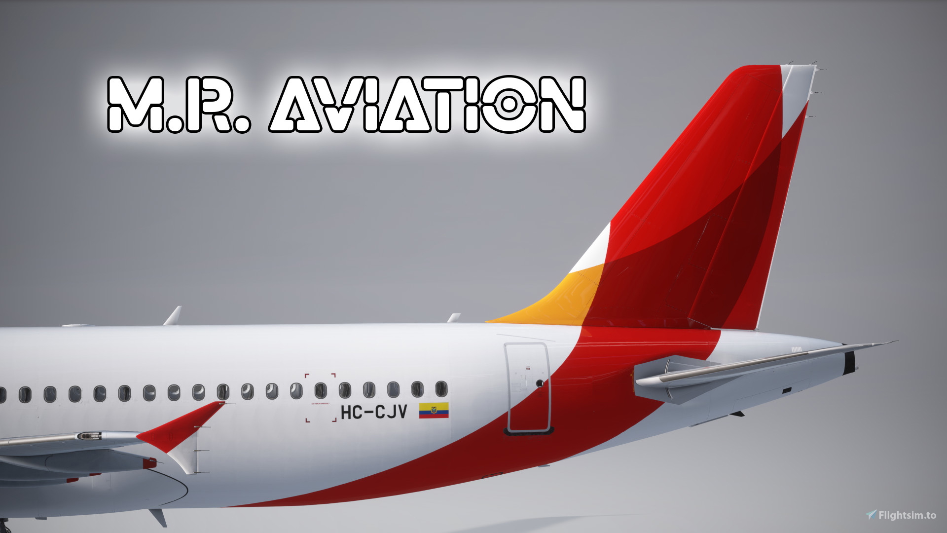 Fenix Airbus A320 | Avianca Ecuador | HC-CJV voor Microsoft Flight
