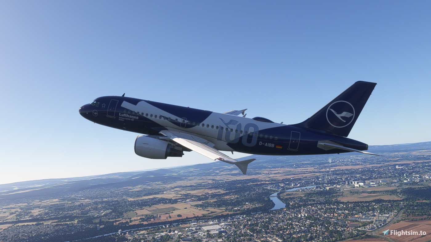 Fenixsim A319 | Lufthansa 100 Year Anniversary| Fictional