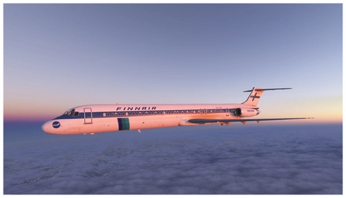 Finnair MD82 