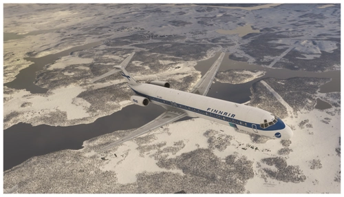 Finnair Old Colors MD83