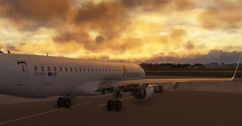 Flight Sim Studio E-Jets E-195 Aeroitalia