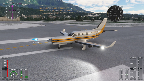 Flight Plan through French and Swiss Alps