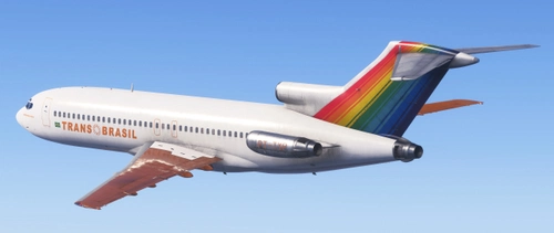 FlightSim Studio - B727-100 TransBrasil PT-TYP