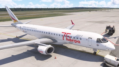 FlightSim Studio - E-Jets 190 - German Airways - D-ACJJ "herpa 75"