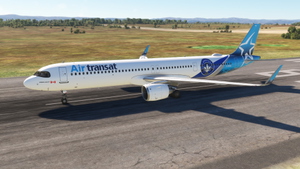 FlightSimLabs | Airbus A321NX PW | Air Transat C-GOKE (CF MONTREAL) thumbnail 3