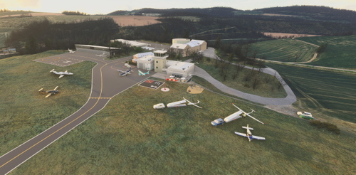 Flugplatz Meschede- Schüren EDKM
