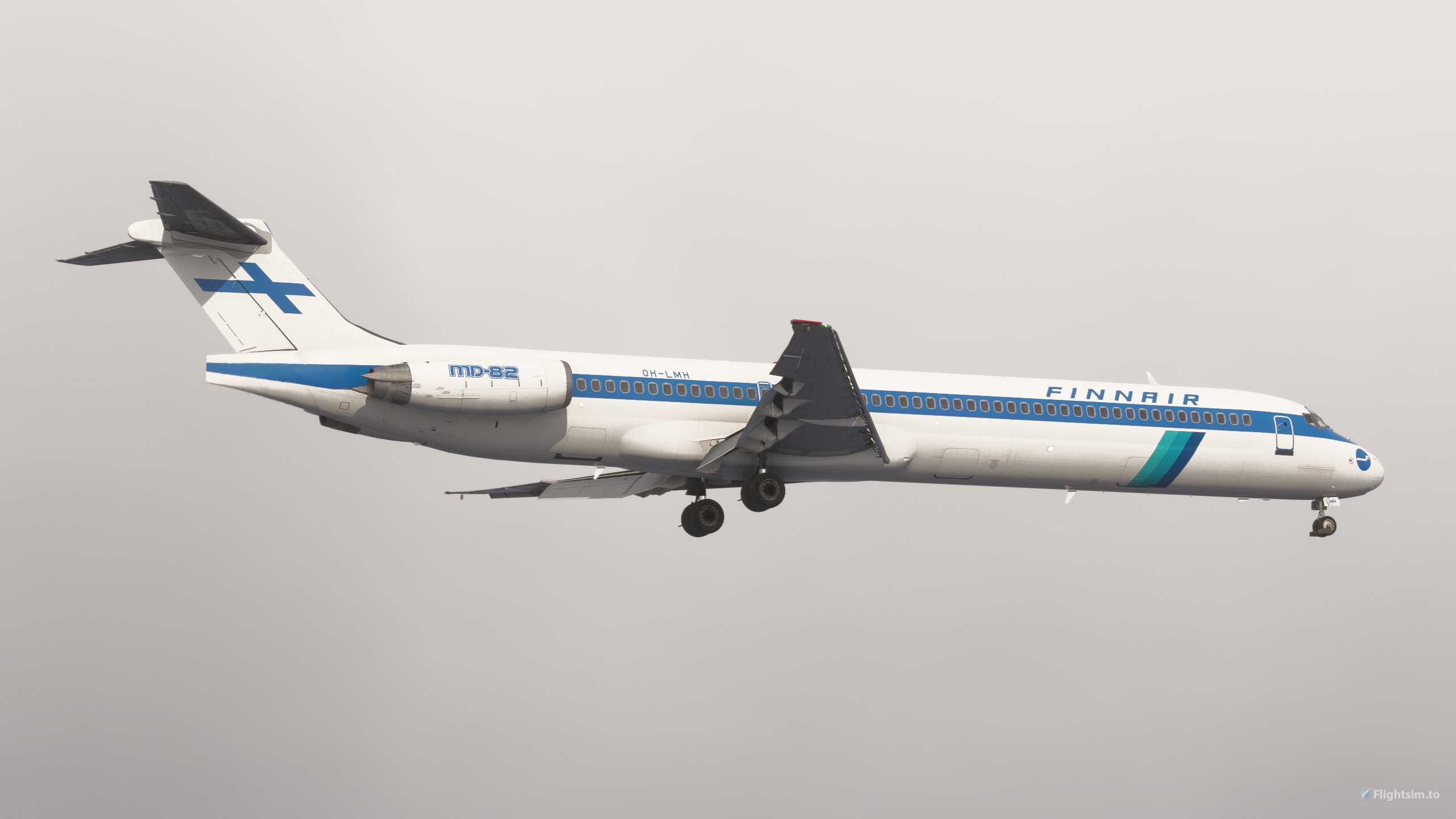 Fly The Maddog X (20th Anniversary)— Finnair MD-82 OH-LMH [1999