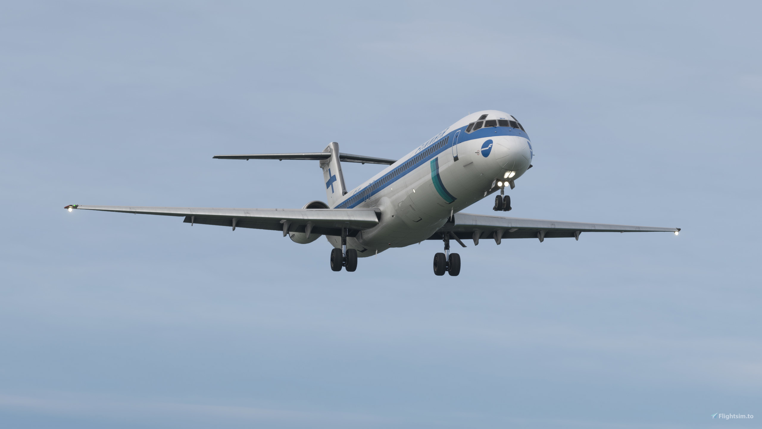 Fly The Maddog X (20th Anniversary)— Finnair MD-82 OH-LMH [1999