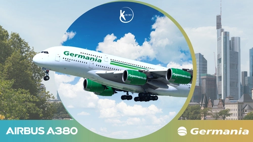 FlyByWire A380-800 Germania 4K & 8K