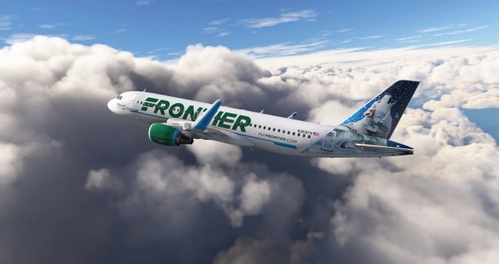 Frontier N369FR|2020 for Fenix Simulations A320-CFM-SL (8k)