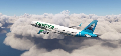 FRONTIER N607FR for Fenix Simulation A321-CFM-SL (fictional)