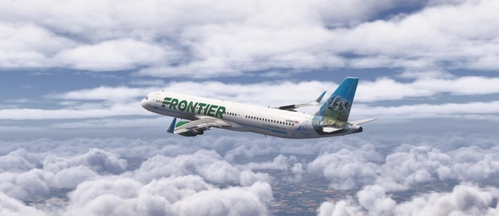 Frontier N708FR|2016 for Fenix Simulation A321-CFM-SL SingleClass(8k)