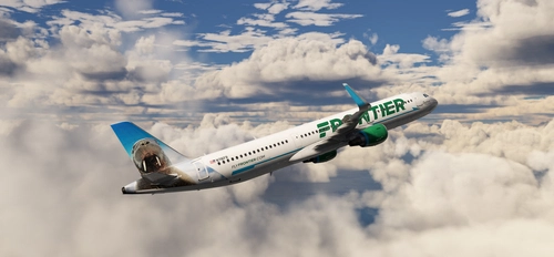 Frontier N716FR|2017 for Fenix Simulations A321-CFM-SL SingleClass(8k)