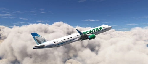 Frontier N722FR|2018 for Fenix Simulations A321-CFM-SL SingleClass(8k)