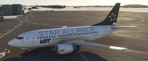 CSS 737-500 - LOT (Star Alliance) (SP-LKE)