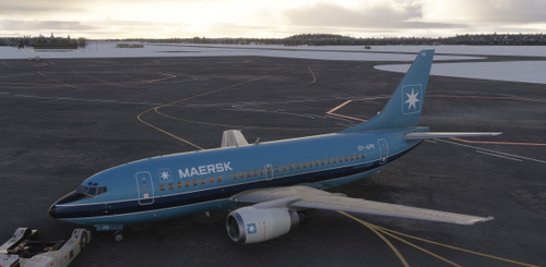 CSS 737-500 - Maersk (OY-APR )