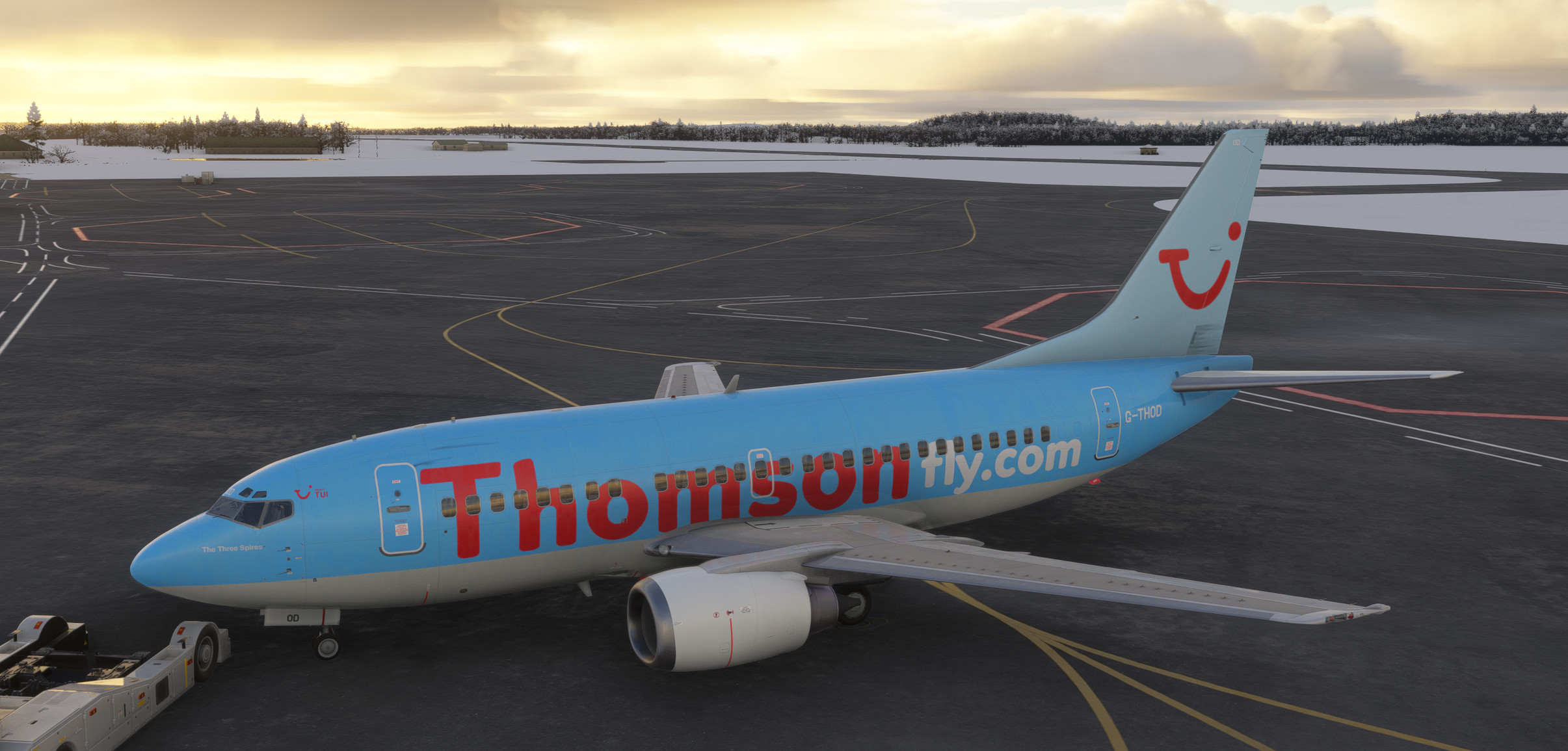 CSS 737-500 - Thomsonfly (G-THOD) - Image 1