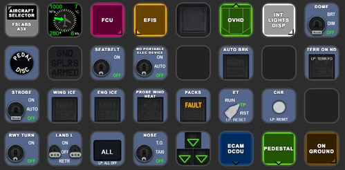 FSLabs A3x StreamDeck XL and PLUS profiles, incl. AAO Scripts