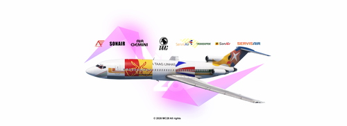 FSS 727-100 Angolan Liveries Pack