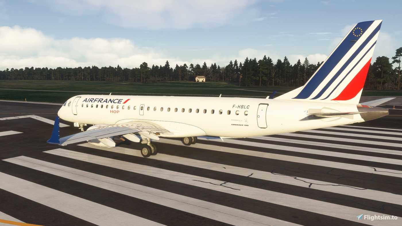 FSS E190 Air France Hop [Fleet Pack] voor Microsoft Flight Simulator | MSFS