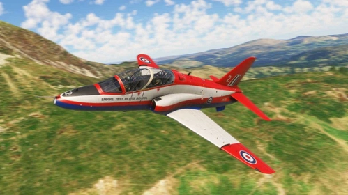 G-HAWC/XX342 - Just Flight Hawk T.1