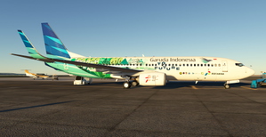 Garuda Indonesia (HUT RI 78 - From Nature to Future - Sustainable Aviation Fuel c/s) / PK-GFX thumbnail 8