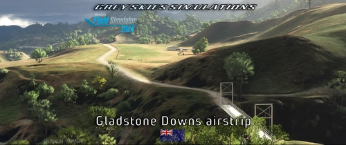 Gladstone Downs airstrip, Marlborough, New Zealand ( XGS10)
